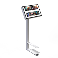 Touchscreen holder add-on furniture interactive