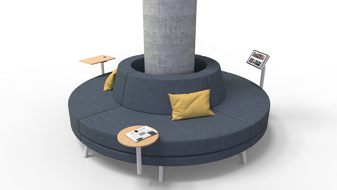 Round Sofa Column