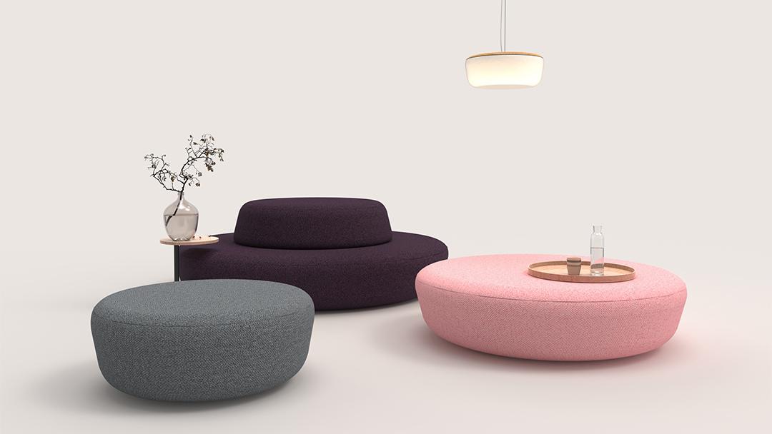 Dots Soft Sofa - Maharam Hearth